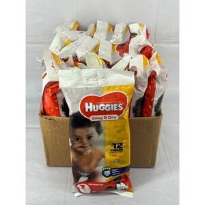 Huggies Snug & Dry Diapers Size 3 Mickey Mouse Travel Packs 18 Packs 54 Total